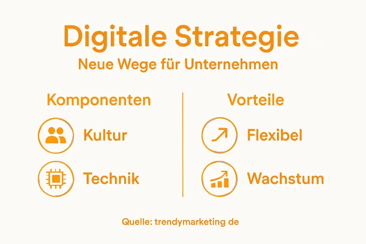 Übersichtsgrafik zur digitalen Strategie