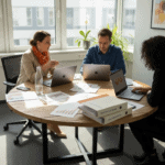 Das Marketing-Team nimmt die aktuelle Funnel-Strategie unter die Lupe und prüft, wie sie noch effektiver gestaltet werden kann.